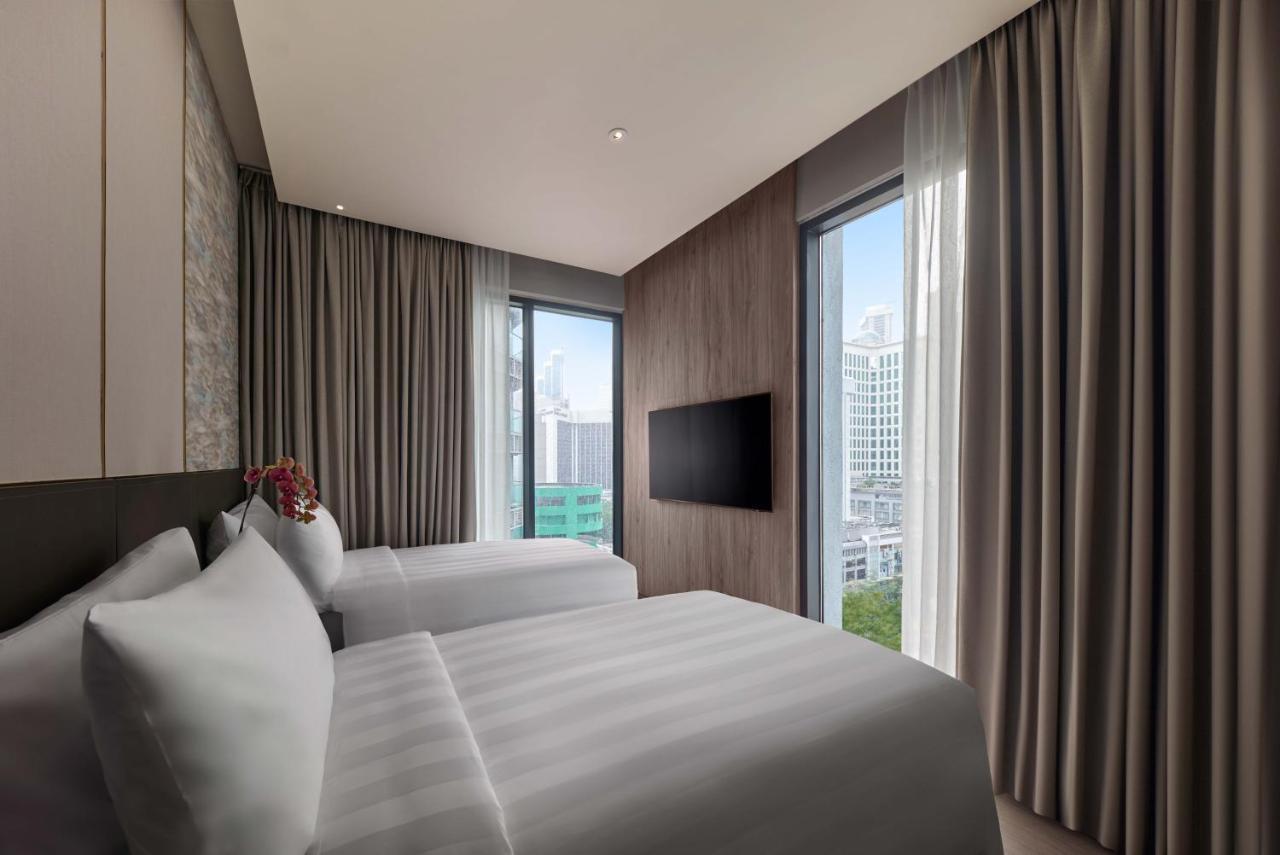 Pan Pacific Serviced Suites Kuala Lumpur Kültér fotó Deluxe Room