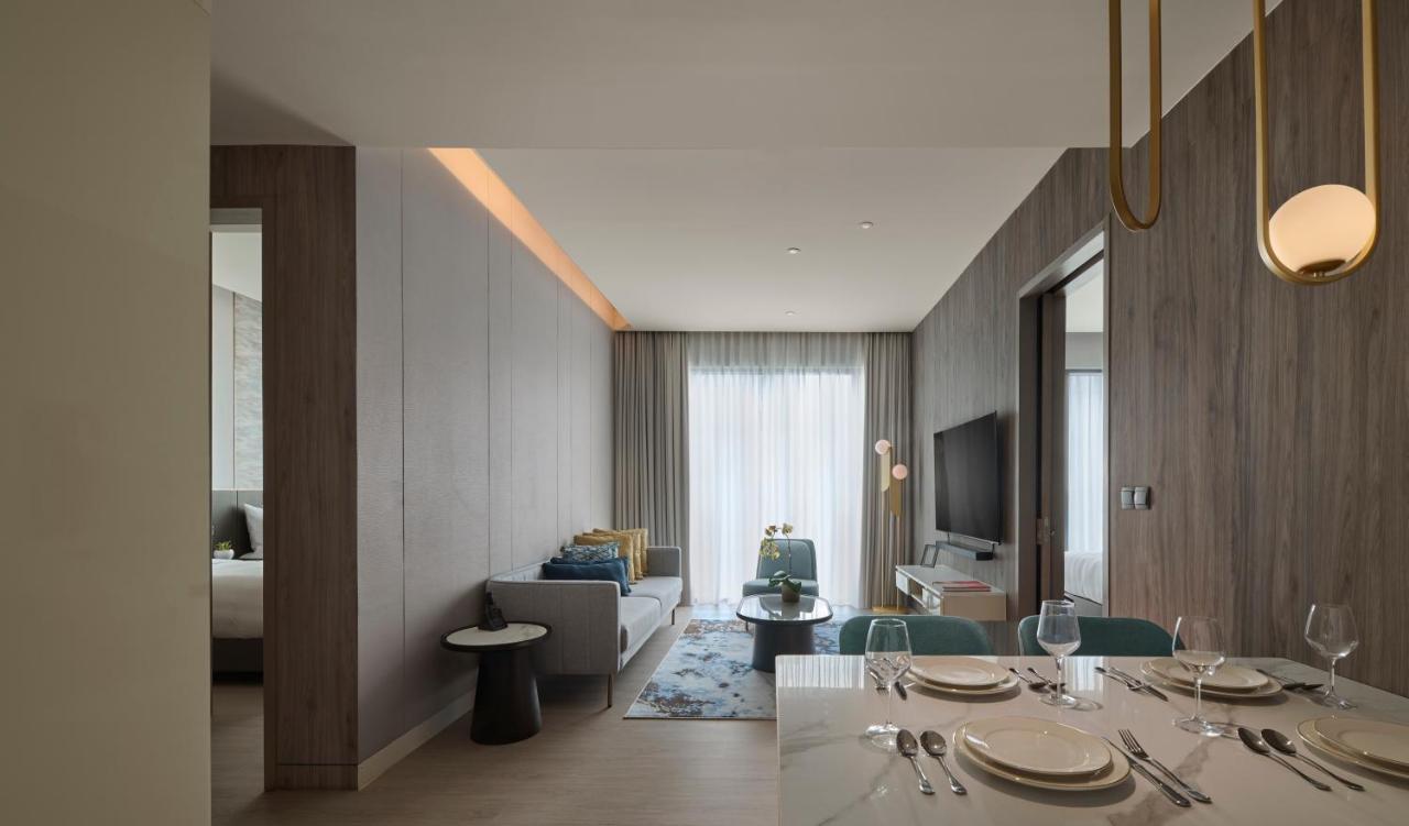 Pan Pacific Serviced Suites Kuala Lumpur Kültér fotó A suite at the hotel